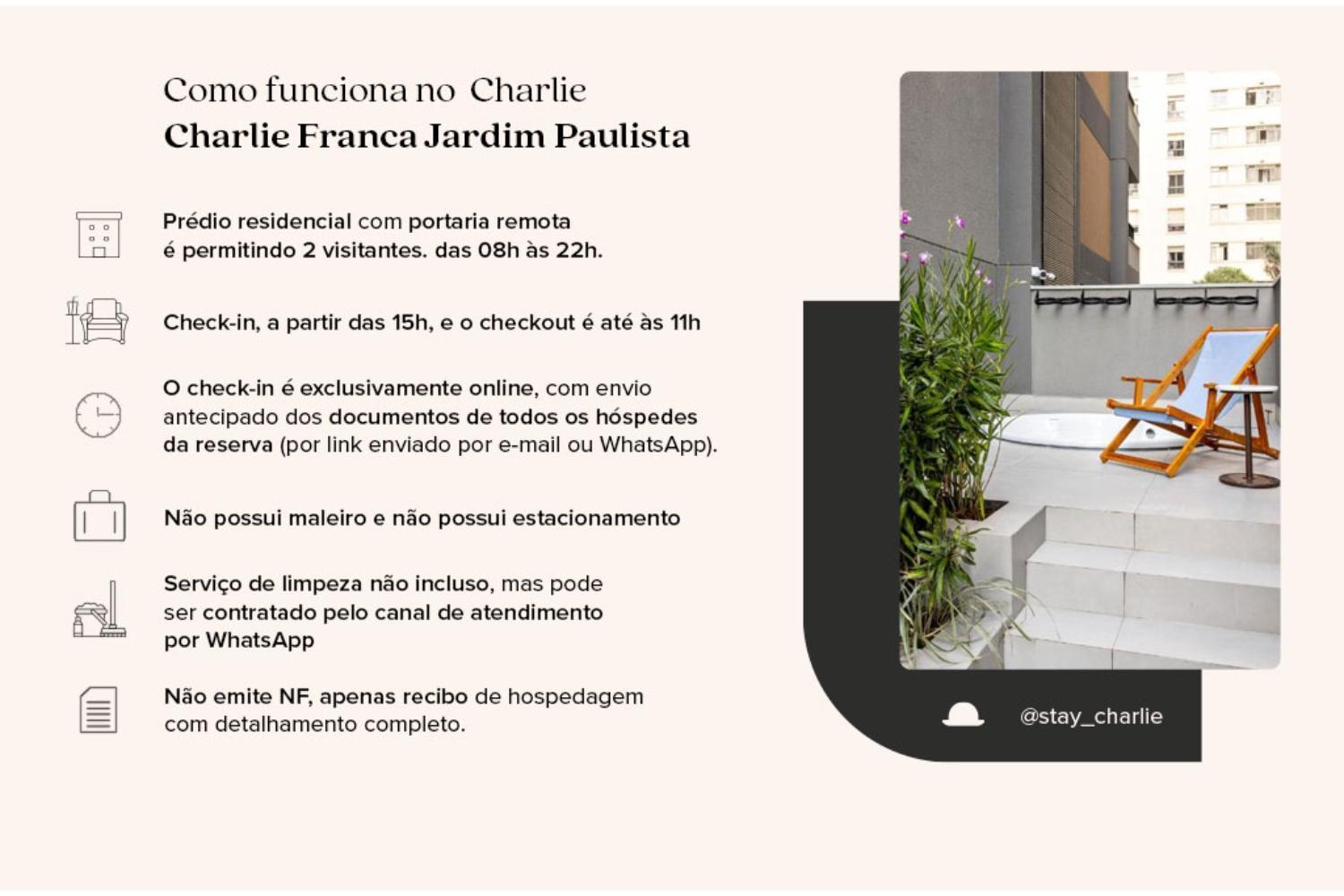 Apartmán Charlie Franca Jardim Paulista São Paulo Exteriér fotografie
